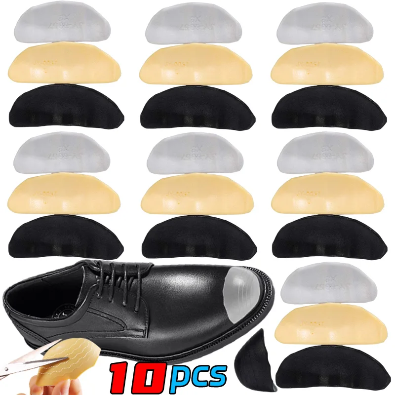 Anti Slip Sponge Forefoot Insert Pads Adjustable Shoe Size Toe Pad Toe Front Cushion Pain Relief Protector Women High Heel Gifts