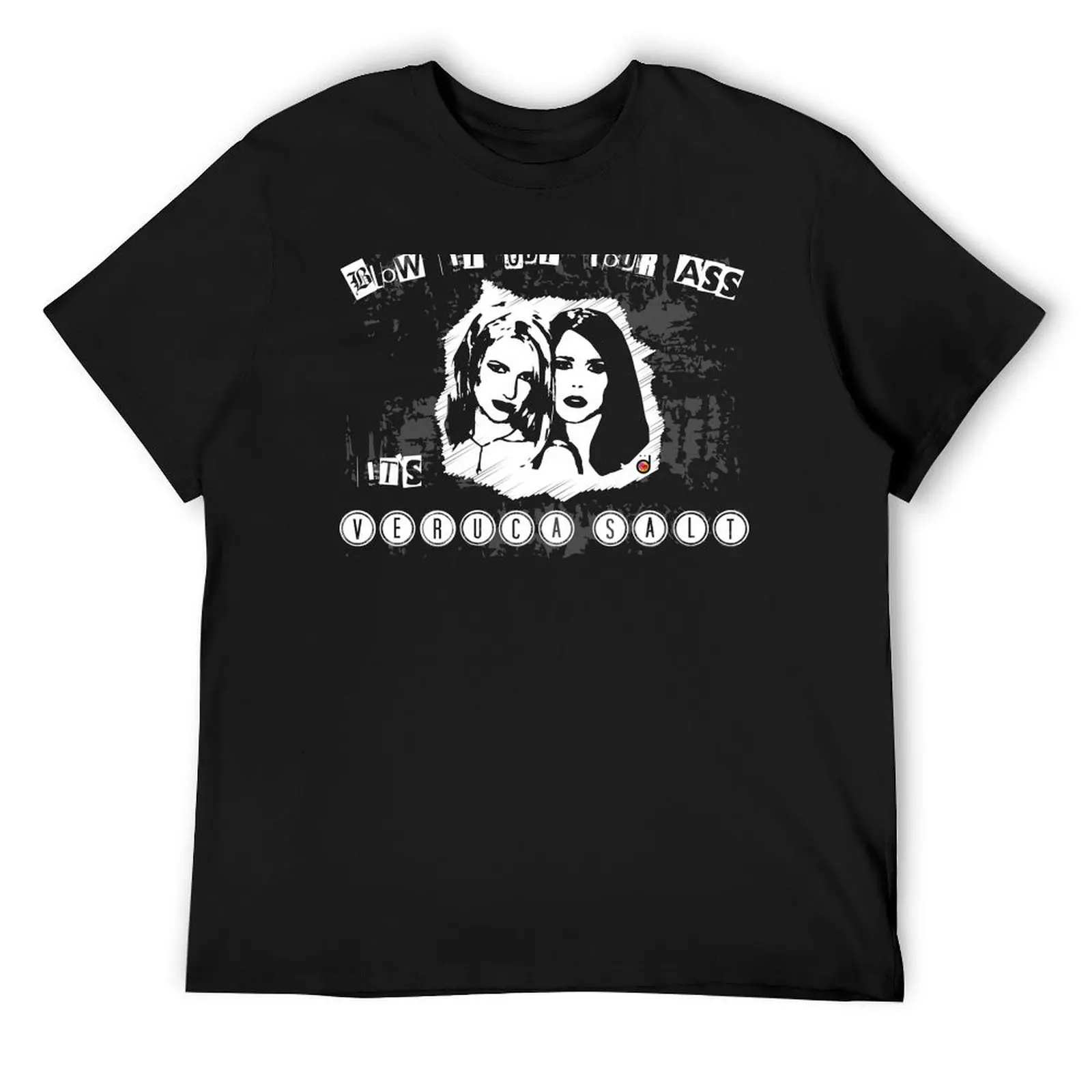 

Выдуйте свою задницу, это ВЕРЮДА СОЛЬТ! Футболка с забавными подарками, черные футболки для мужчин