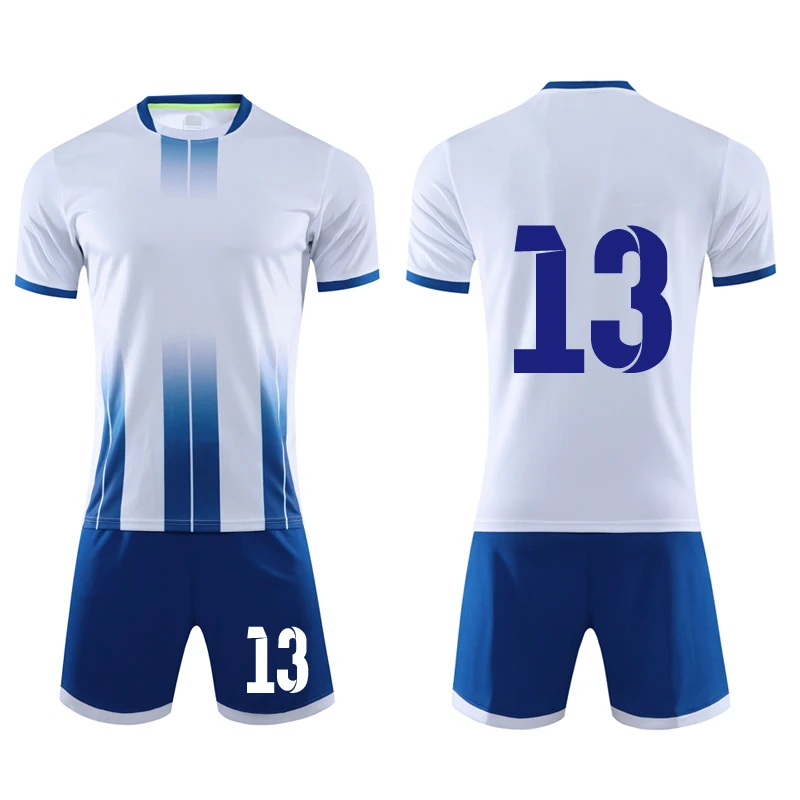 Custom Soccer Jjersey Set Men Football Uniform,Soccer Jerseys Futbol Child Football Set Suit New Men Tracksuit 3XS-3XL