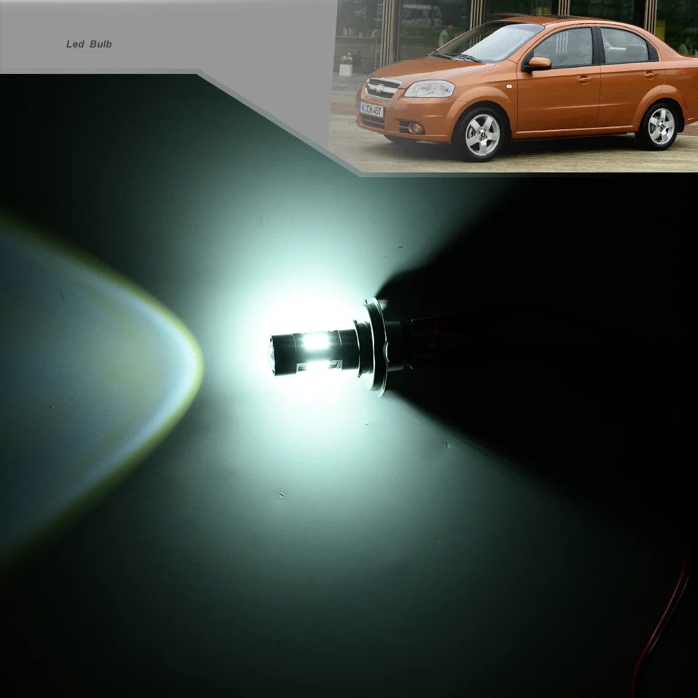 2Pcs H4 HB2 9003 P45t LED Headlight High Low Beam CANBUS No Error for Chevrolet Cruze J300 Spark M300 Trans Sport Vivant Aveo