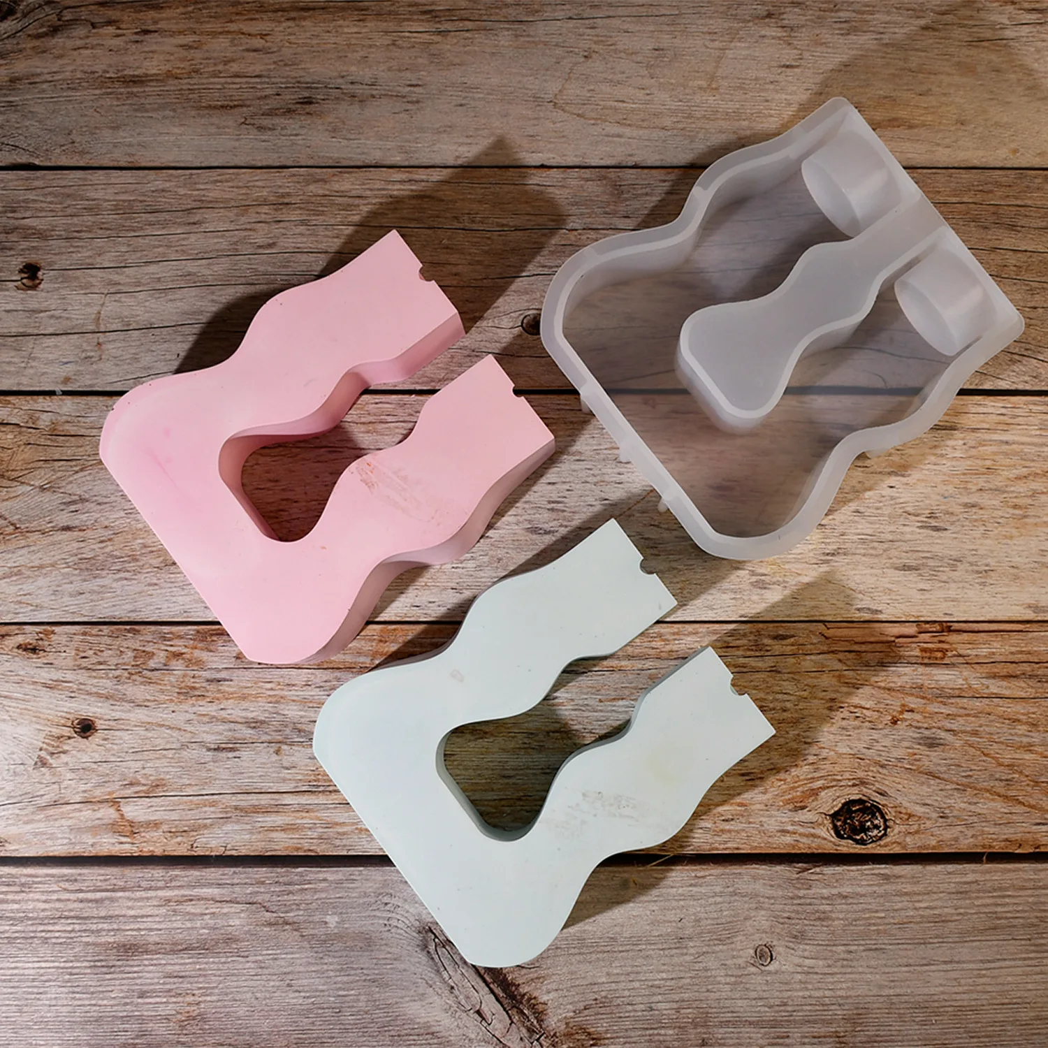 แม่พิมพ์เรซิ่นอีพ็อกซี่ DIY รู - Candle Mold Silicone บทวิจารณ์และราคา