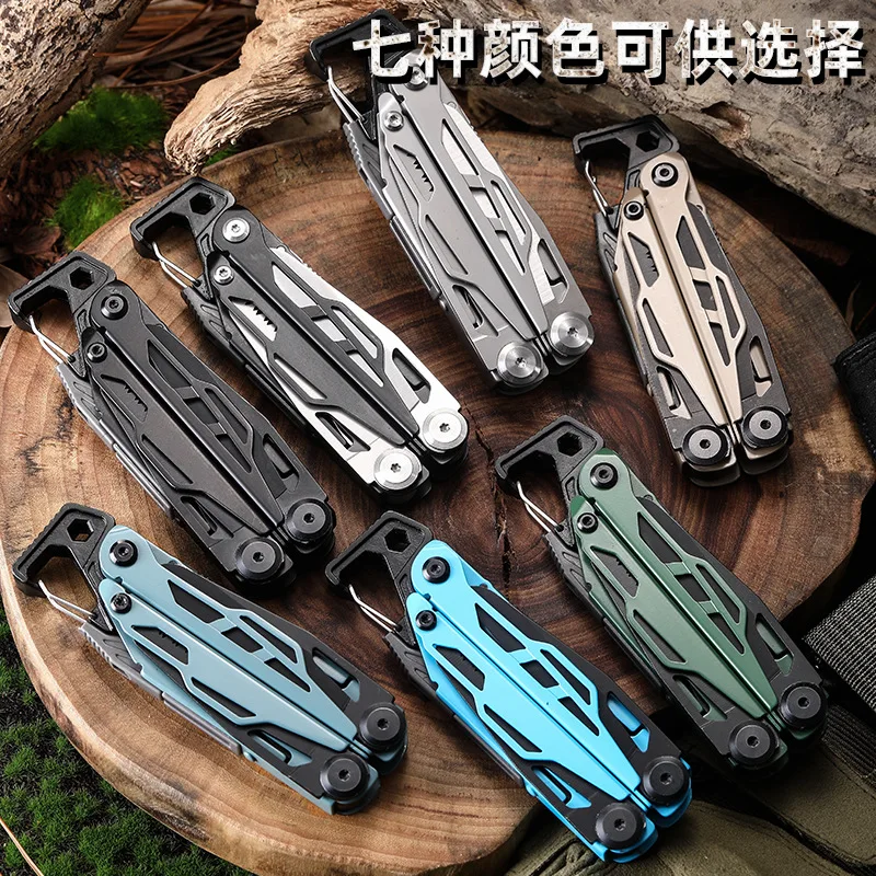 مناسبة للكماشة متعددة الوظائف، كماشة عملية التمساح الدقيقة، سكين محمول للتخييم في الهواء الطلق، إصلاح مزيج عالي الصلابة