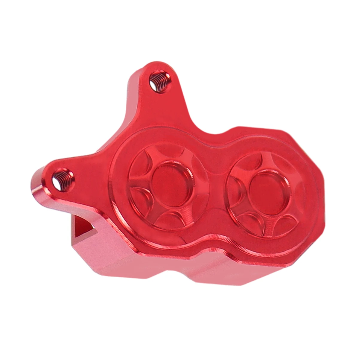 Pinça de disco de freio traseiro de alumínio CNC 7075 para 1/4 RC Losi Promoto-MX Acessórios de atualização de motocicleta