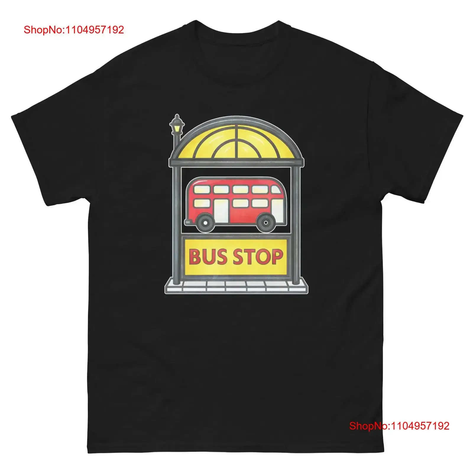 Bus Stop Object Place Item Camiseta urbana vintage lavada Unisex cómoda hombre gráfico moda ropa de calle suave transpirable