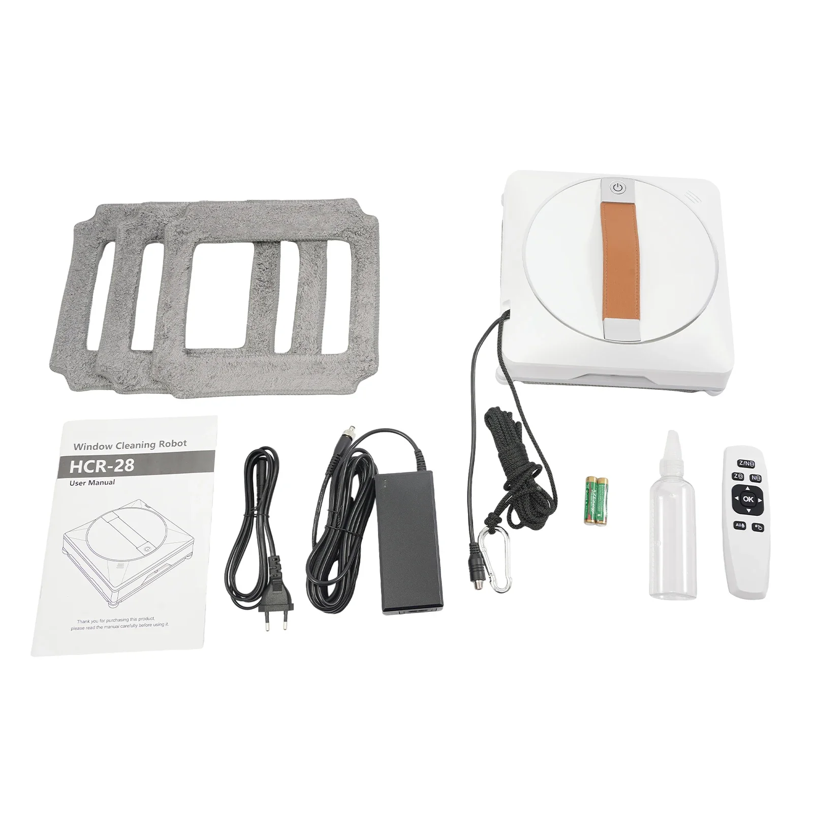 Robot nettoyeur de vitres Intelligent 72W, lave-verre, moteur sans balais bidirectionnel, télécommande par pulvérisation, 3 chemins pour le nettoyage de grande hauteur