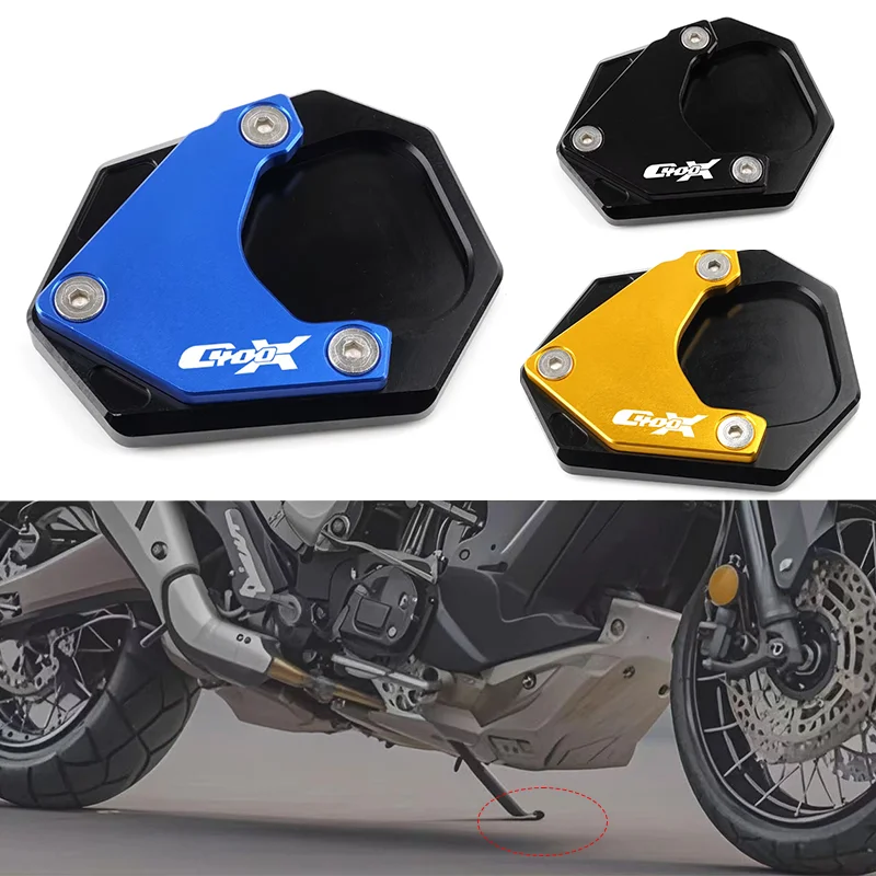 

New Side Stand Enlarge Plate Kickstand Extension For BMW Motorbike Accessories C400X C400GT K51 C400 X GT C 400X 400gt