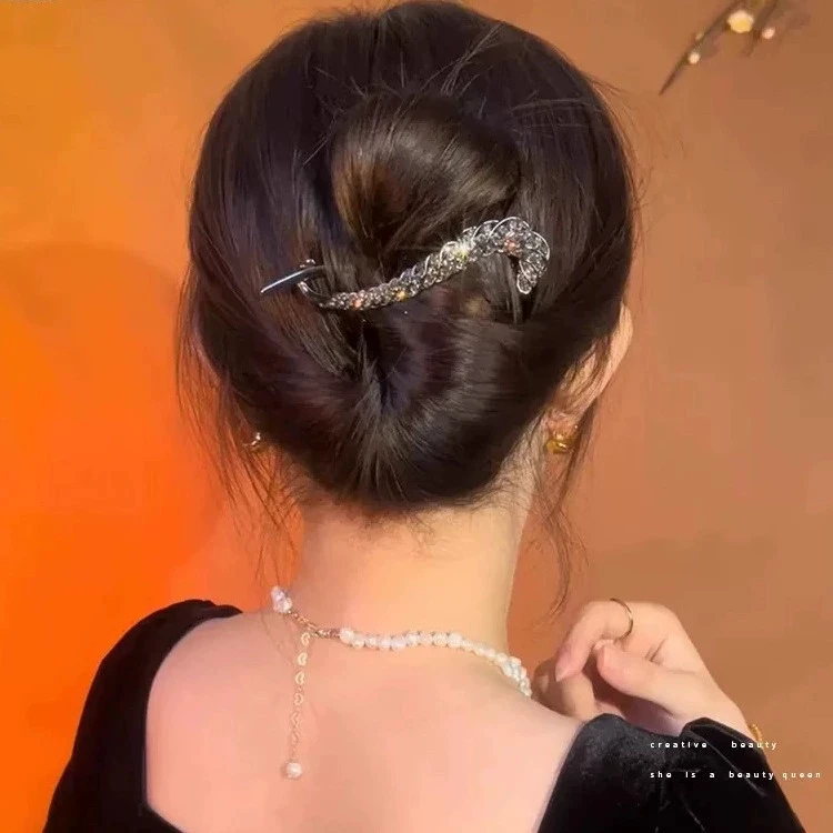 

Модная заколка High-J Sense для волос на затылке, волшебный инструмент, заколка с одним словом, аксессуары для волос для женщин