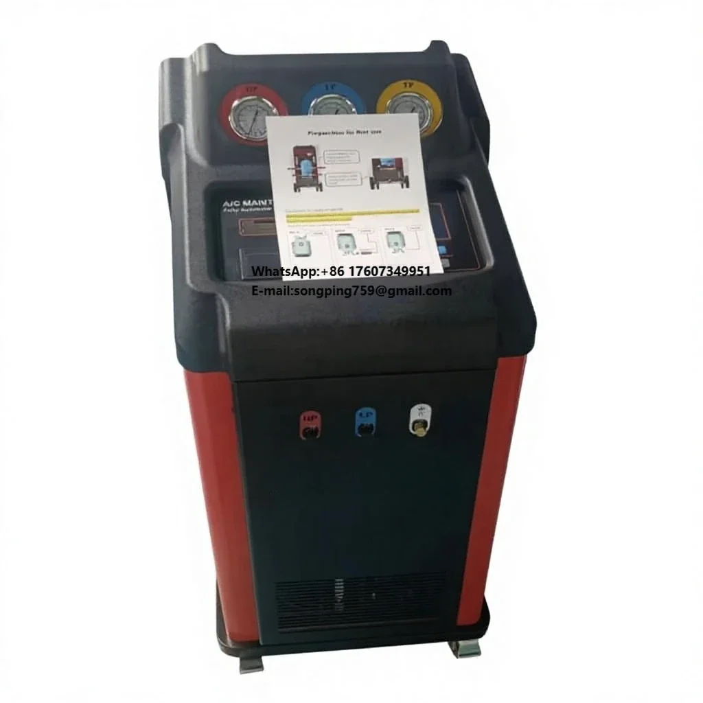 Value-500Plus Automatic Liquid Gold Display Car Air Conditioning Maintenance Repair Tool