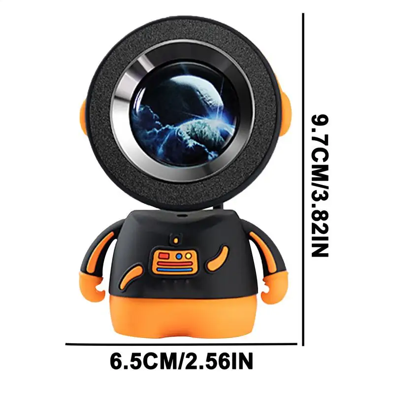 Магнитный держатель сотового телефона для автомобильной подставки для телефона, автомобильное крепление, вращение на 360 градусов, дизайн астронавта, стабильный кронштейн для большинства