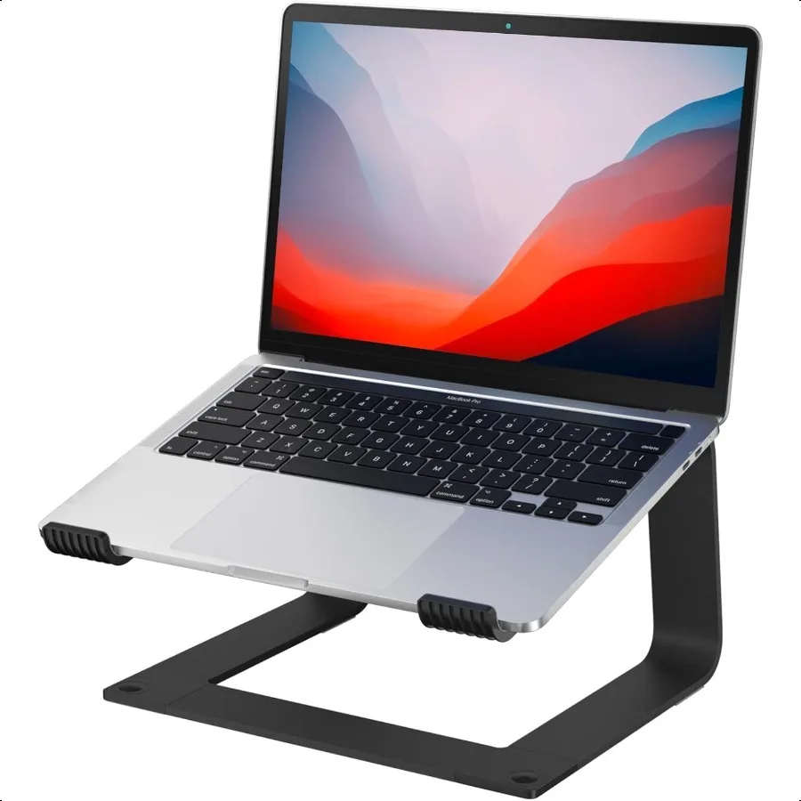 

Laptop Stand for Desk Detachable Aluminum Computer Riser Portable Metal Notebook Holder Compatible with Book Air Pro Dell HP Le