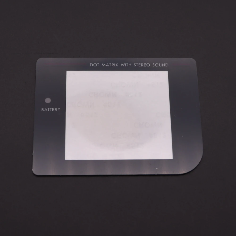 1Pcs Replacement Screen Lens cover for Gameboy Game Boy GB DMG Display Plastic GameBoy Plastic Mirror Color