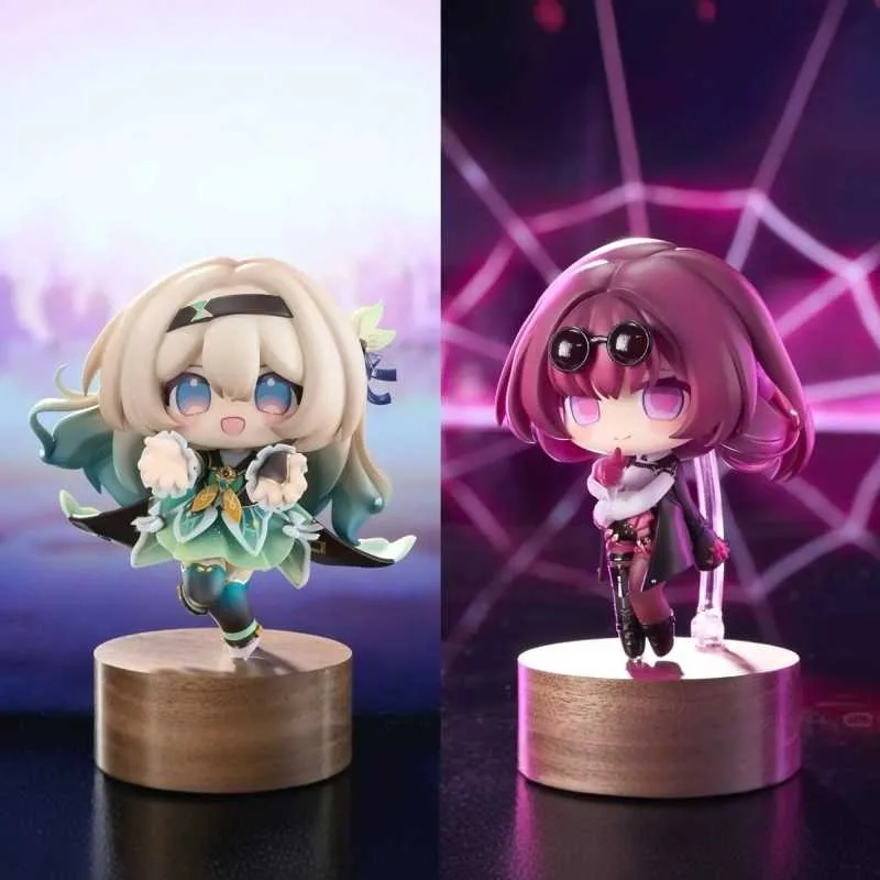 

Anime Honkai: Star Rail Kafka Firefly Cosplay Q Versions Figure Garage Kits Cartoon Figurine Model Desktop Ornament Gift