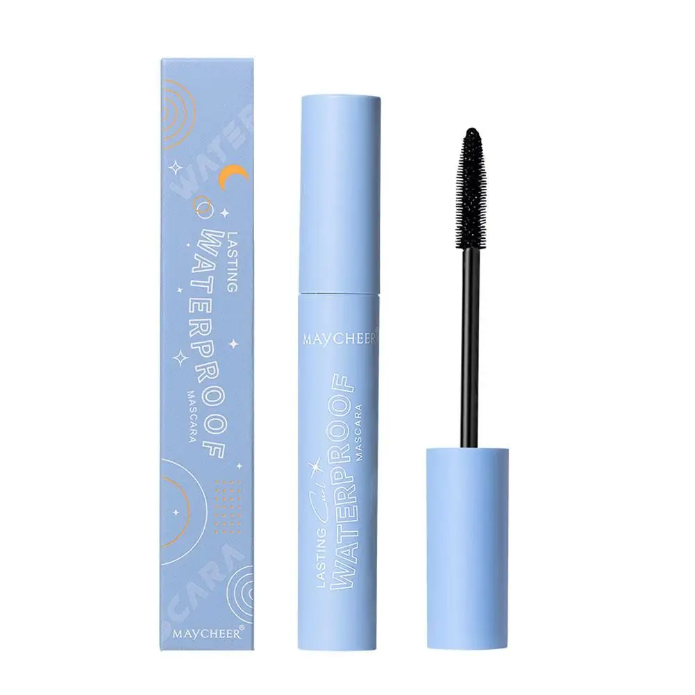 Wasserdichte Mascara Verlängerung Curling Wimpern Verlängerung 5d Mascara Faser nicht verschmiert Kosmetik dauerhafte Seide b8y6