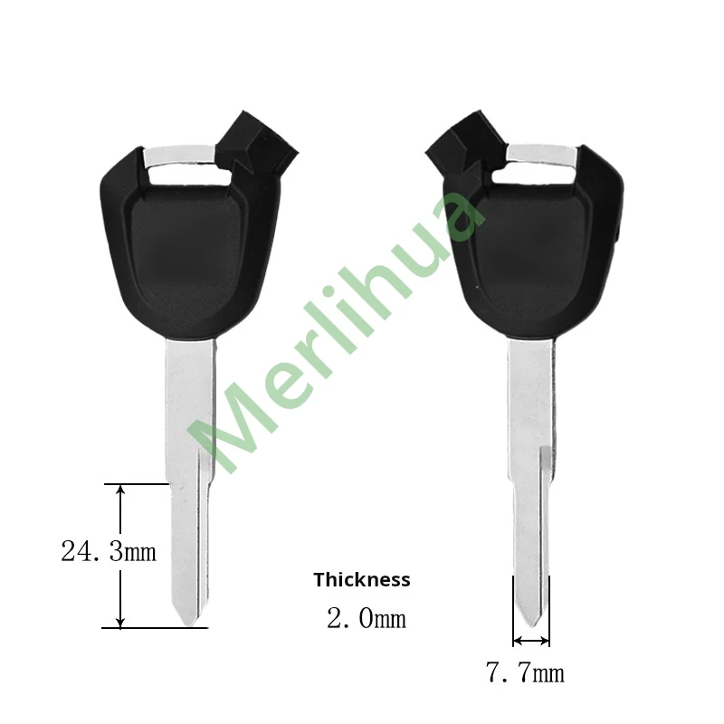 Honda motorcycle key, suitable for: Honda CM300, Hawk 190TR, CB190R, Hawk 190X motorcycle key embryo(including magnet)