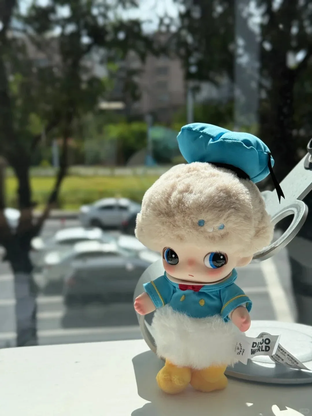 

В наличии Совместные товары POPMART, оригинальный подлинный Dimoo World × Disney Series, виниловый плюшевый брелок-сюрприз, праздничный подарок