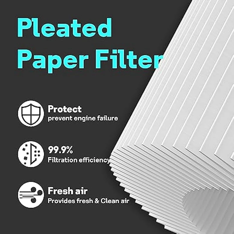 4Pcs 593260 Air Cleaner Filter For Briggs And Stratton 550Ex 675Exi 725Exi Series, 798452 Air Cleaner Filter