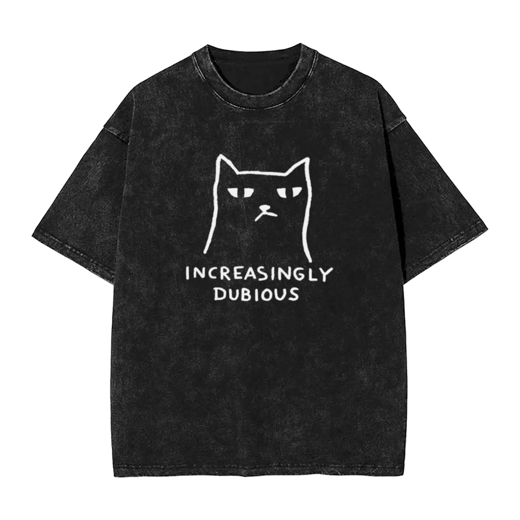 Fox Shiver - Increasingly Dubious Unique Trendy A Vintage Oversized Cotton Unisex T-Shirts