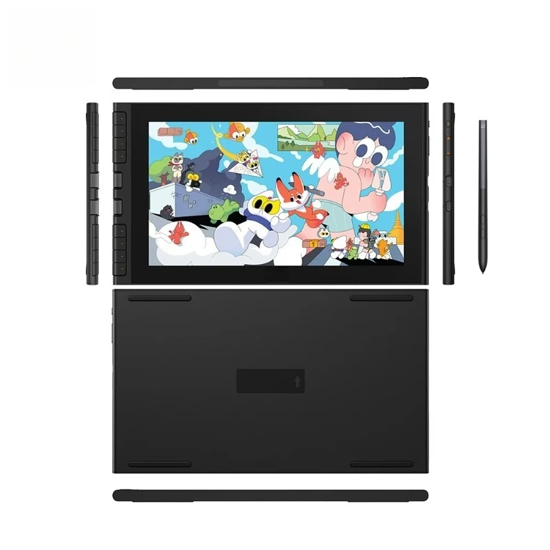Artist 12 3rd Graphics Pen Tablet Monitor 16K Pressure 2 Scroll Dials 99%s RGB X4 Smart New Pen for Windows Mac