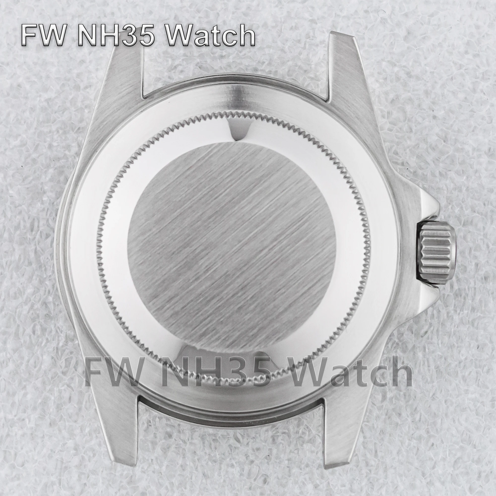 NH35 Case Solid Stainless Steel 39mm Retro Watch Case for SUB GMT Watch Mod Accessories Watch Case Fit NH34/NH35/NH36 Movement