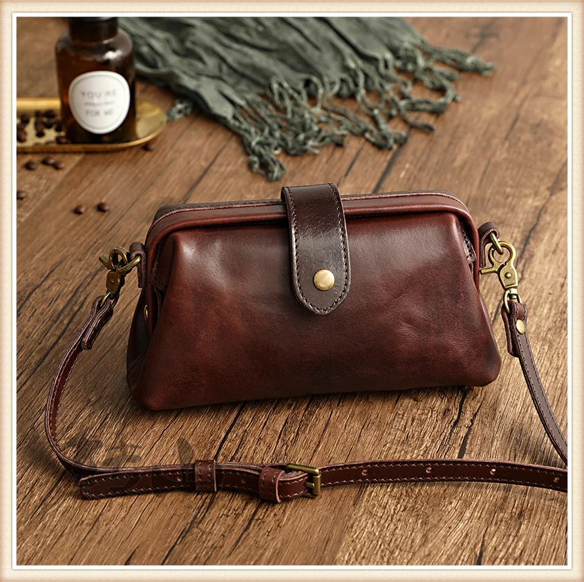 Fashionable Women Crossbody Bag Genuine Leather Small Shoulder Bags For Female Ladies Clutch Bag Sling Bag Female Bags Luxury