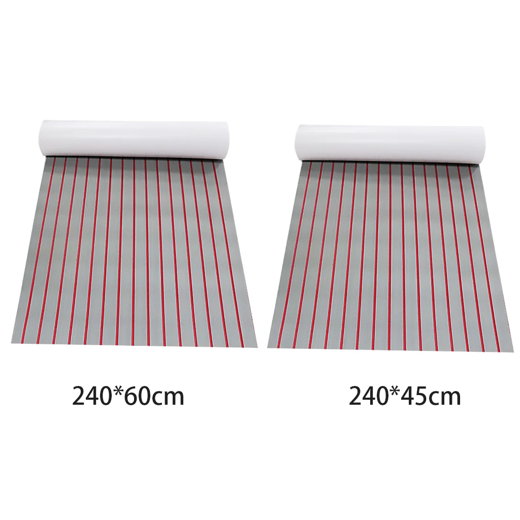 Yacht Flooring Anti Skid mat Non-Skid 600x2400x5mm Teak Floor Decking Sheet for Sea Deck Marine