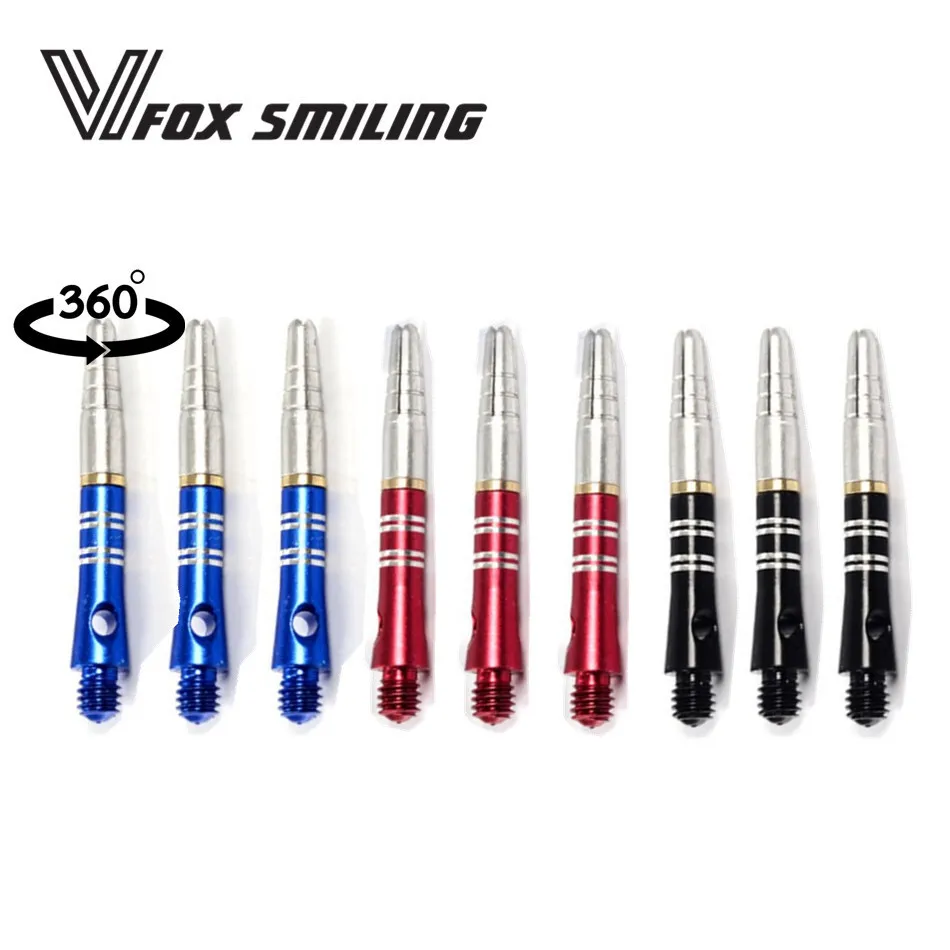 6/3pcs 2BA Darts Shafts For Professional Aluminum Darts Shafts Dart Accessories Blue Black Red