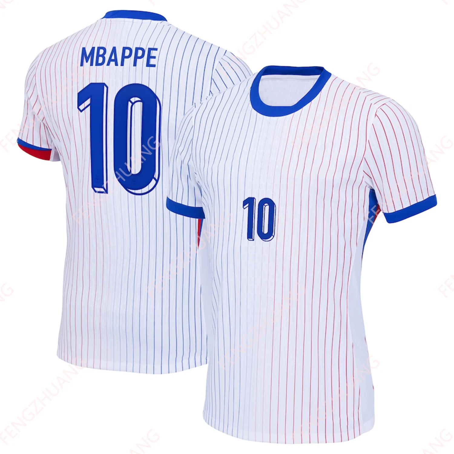 2023/24 Mbappe Man Outdoor Sweat Absorbent Quick Dry Soccer Jersey Unisex  Summer Classic Casual Loose Exercise Jersey T-Shir