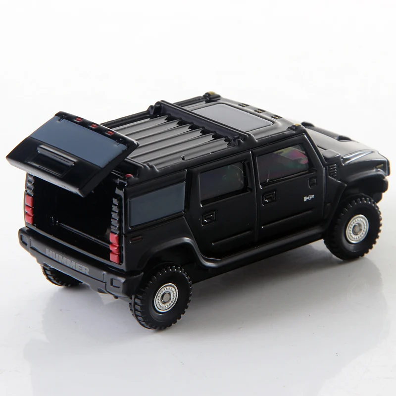 نموذج محاكاة سبيكة Takara Tomy-Diecast ، Hummer H2 ، مركبة على الطرق الوعرة ، مجموعة الأولاد ، لعبة العرض ، هدية عطلة الأطفال ، 15 ، Tomy