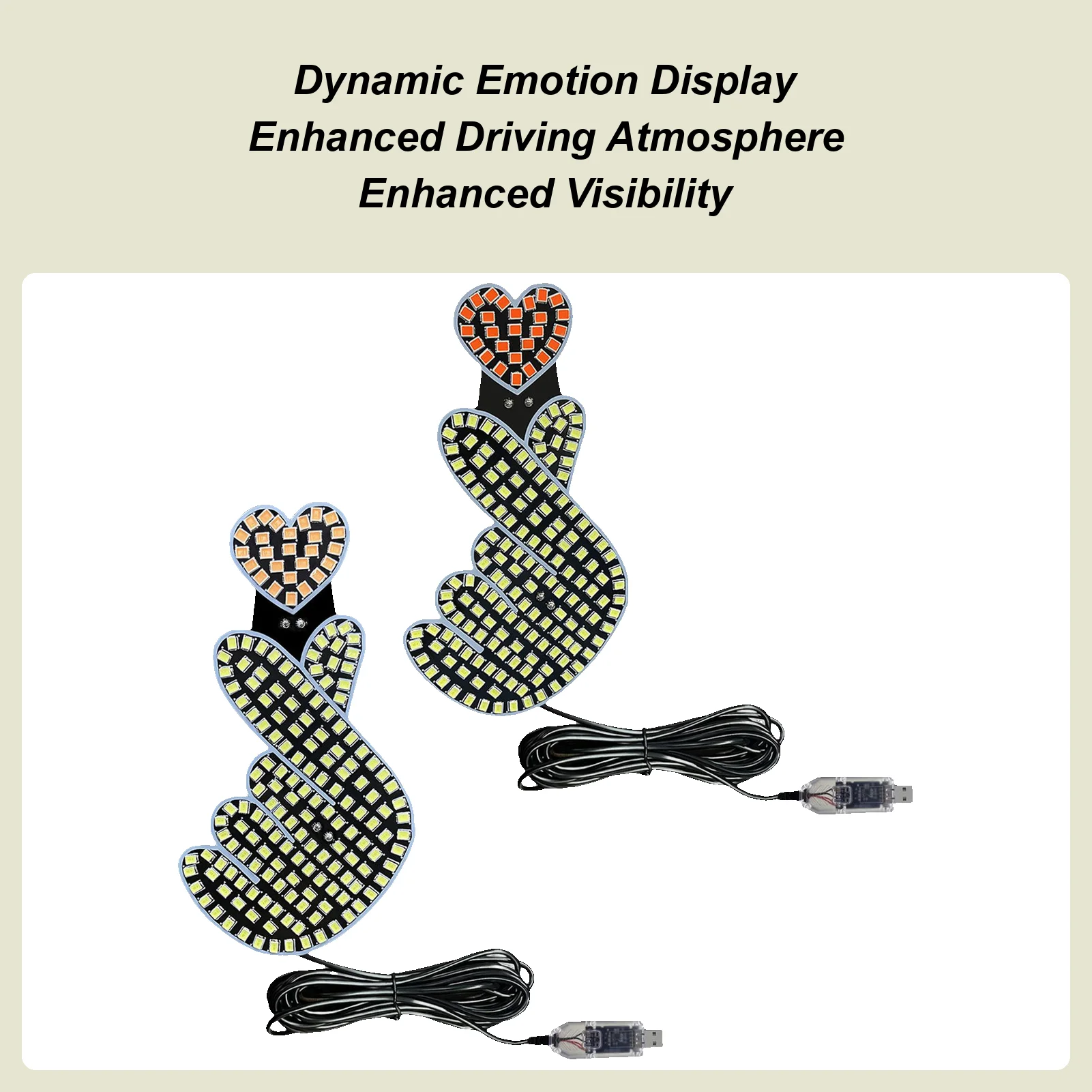 

Светодиодный светильник в форме сердца для автомобиля, динамический декоративный светильник, знак в форме сердца, светодиодный светильник для лобового стекла, грузовика, окна, двери, ночью