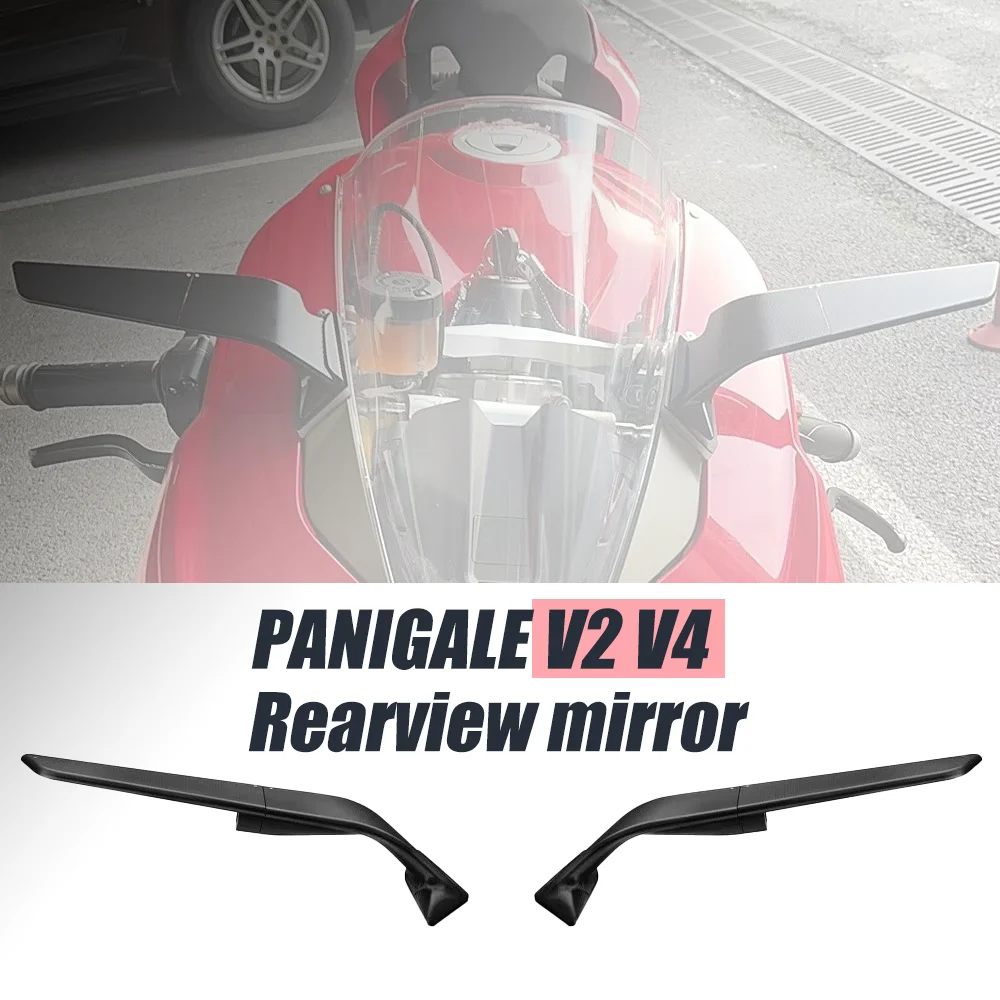 

2019-2023 PANIGALE V4 New Motorcycle Rearview Mirrors with LED For Ducati Panigale V2 Rotating Adjustable Wing Mirrors LED