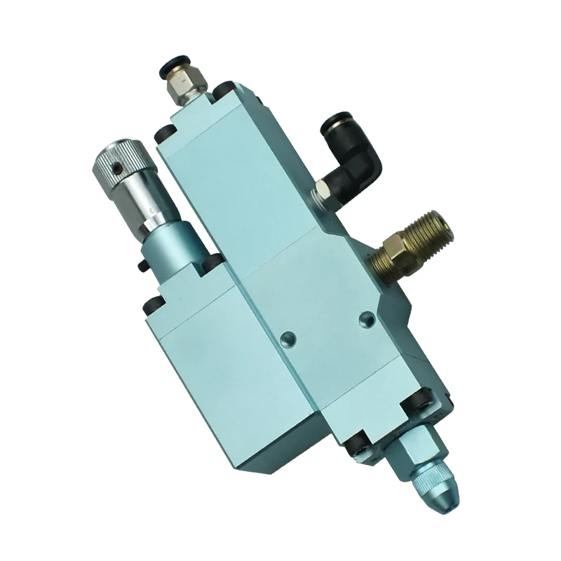 

High-precision miniature pneumatic grease metering valve 0.1g-25g for high-viscosity liquid oil control structures