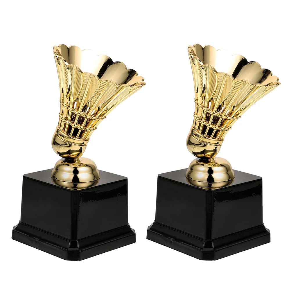 

Competition Award Badminton Trophy Decor Souvenir First Reward Prizes Model for Champion