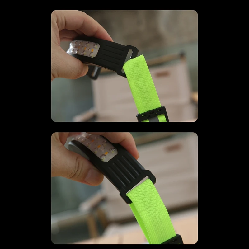Фонарь для бега с USB-зарядкой, 1 шт.