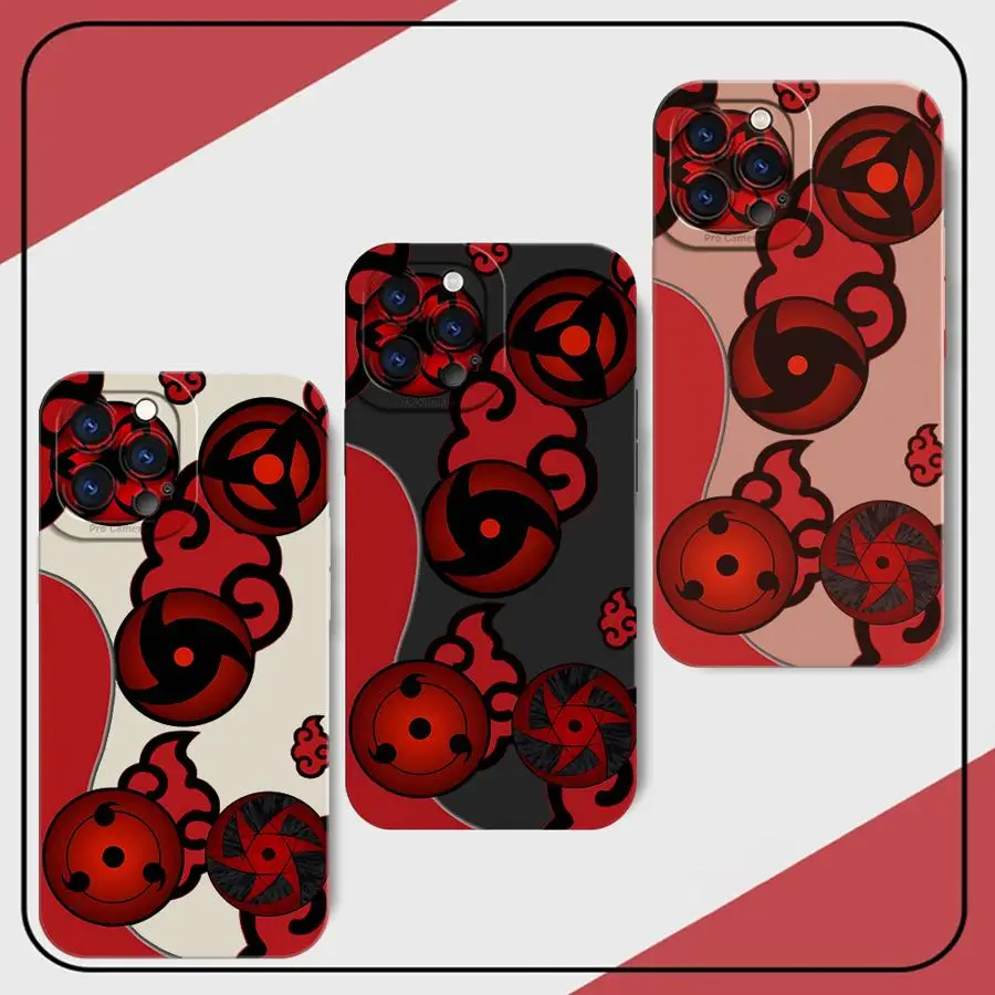 Case for Apple iPhone 17 Pro Max 16 Air 11 13 8 7 SR 15 Pro XS 12 Plus 14 TPU Phone Cover N-arutoS SasukeS Logo