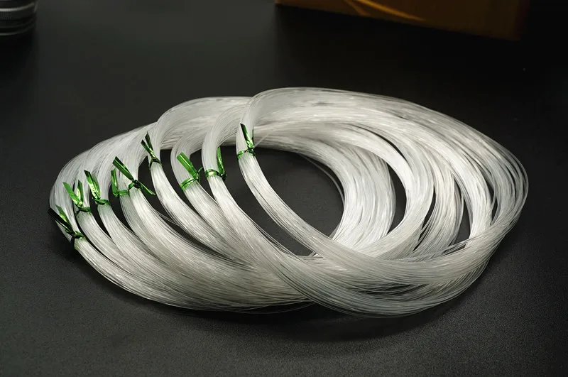 0.4 0.5 0.6 0.7 0.8 1 مللي متر ضياء كريستال النايلون الموضوع شفاف غير مرن خيط صنارة الصيد الديكور الحبل DIY بها بنفسك العثور على المجوهرات HK197