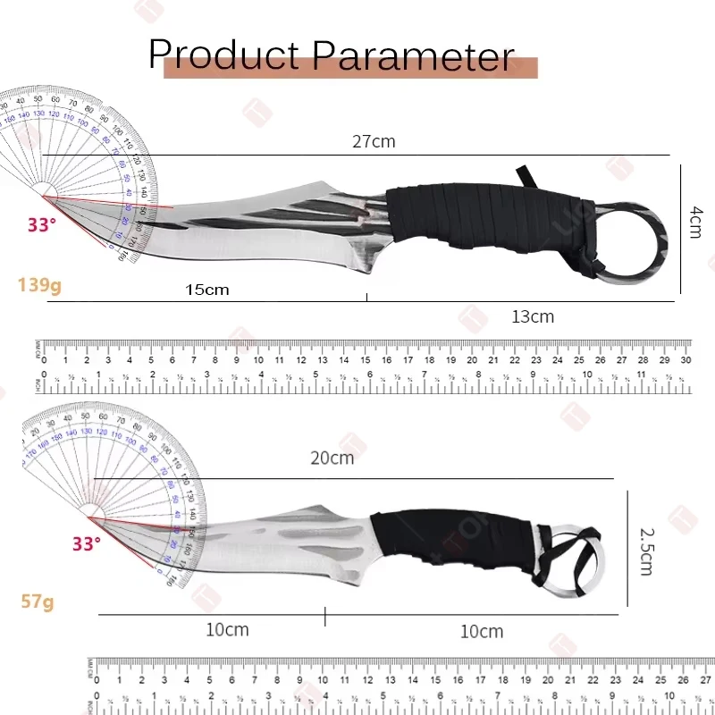 2PCS Bucther Knife Set Stainless Steel Kitchen Boning Knife Handmade Forged Chef Knife 2-in-1 Knives Kitchen Accessories