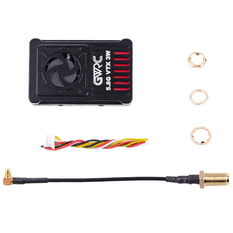 5,8G 3W VTX видеопередатчик 48CH 25Mw/1000Mw/2000Mw/3000Mw для гоночного дрона FPV дальнего действия