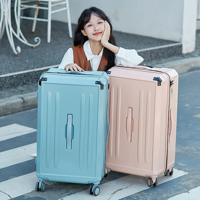 

20/22/24/25/26/28/30 inch travel suitcases with wheels Cabin Rolling Luggage Large capacity trolley luggage bag Universal Wheel