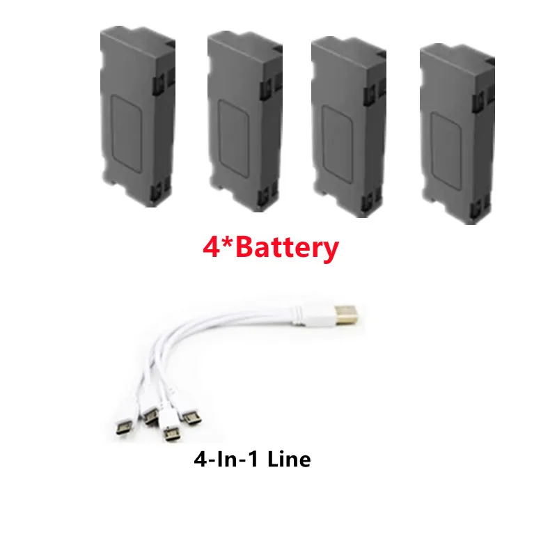 S86 S16 4K كاميرا نقل الصور واي فاي FPV RC الطائرة بدون طيار كوادكوبتر قطع غيار 3.7 فولت 1800 مللي أمبير بطارية/المروحة/إطار حماية/USB