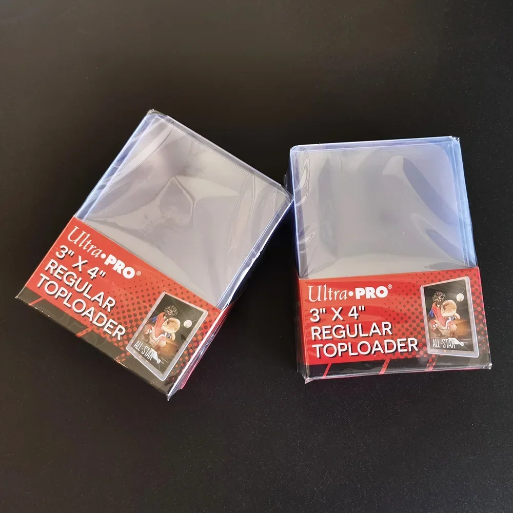 Ultra Pro 35/55/75/100/130/180PT Top Loaders Clear Regular Standard Size for Game Cards Sleeves All Trading Cards Protectors