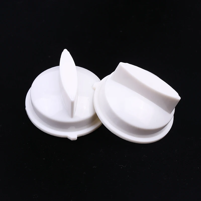 2Pcs Microwave Oven Universal Plastic Spool Rotary Pointed Timer Knob Switch Power Adjustment Switch for Spare Parts