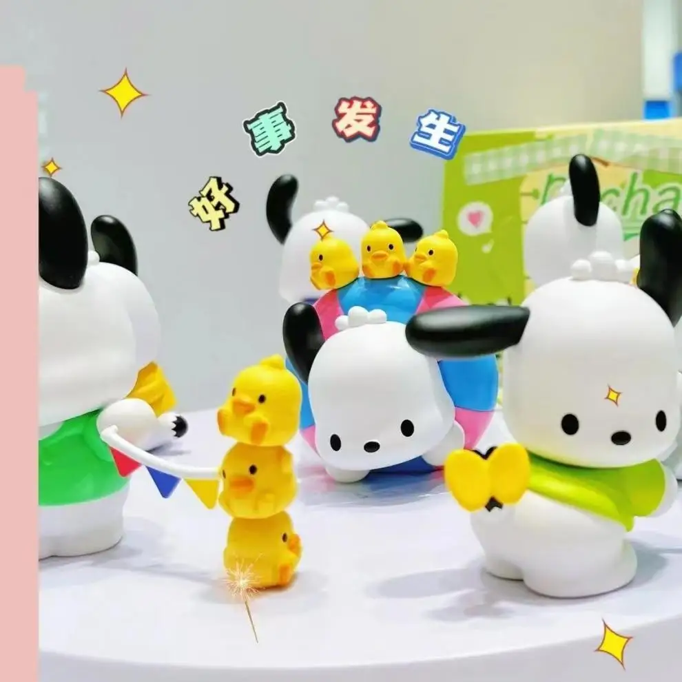 نموذج دمية شخصية الرسوم المتحركة من سلسلة مدرسية سانريو بوشاكو، مناسب كهدية عيد الميلاد لتزيين شخصيات الدمى #4