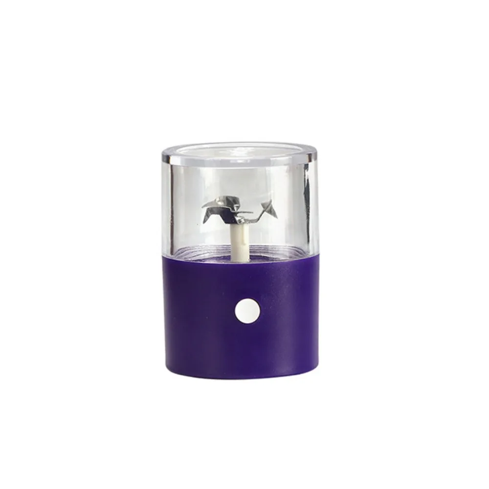 Portable USB Charging Electric Grinder High Hardness Blade Acrylic Pepper Crusher Efficient Visible Seasoning Grinder Household