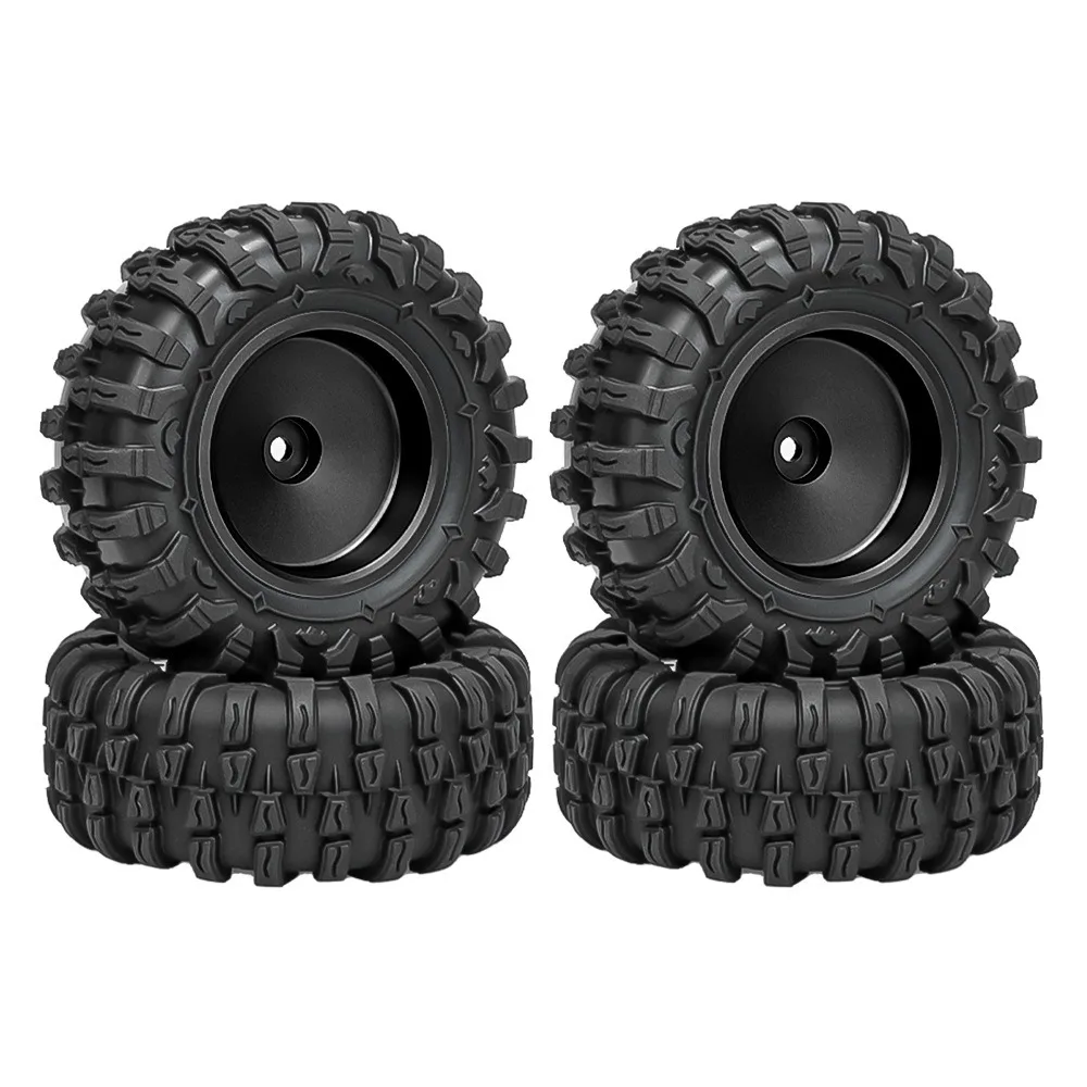 

Aluminum Alloy 1.3 Inch Beadlock Wheel Rim Tire For 1/24 Fms24 Axial Scx24 1/18 Trxs Trx4m Trx4-m Rc Crawler Car Tire