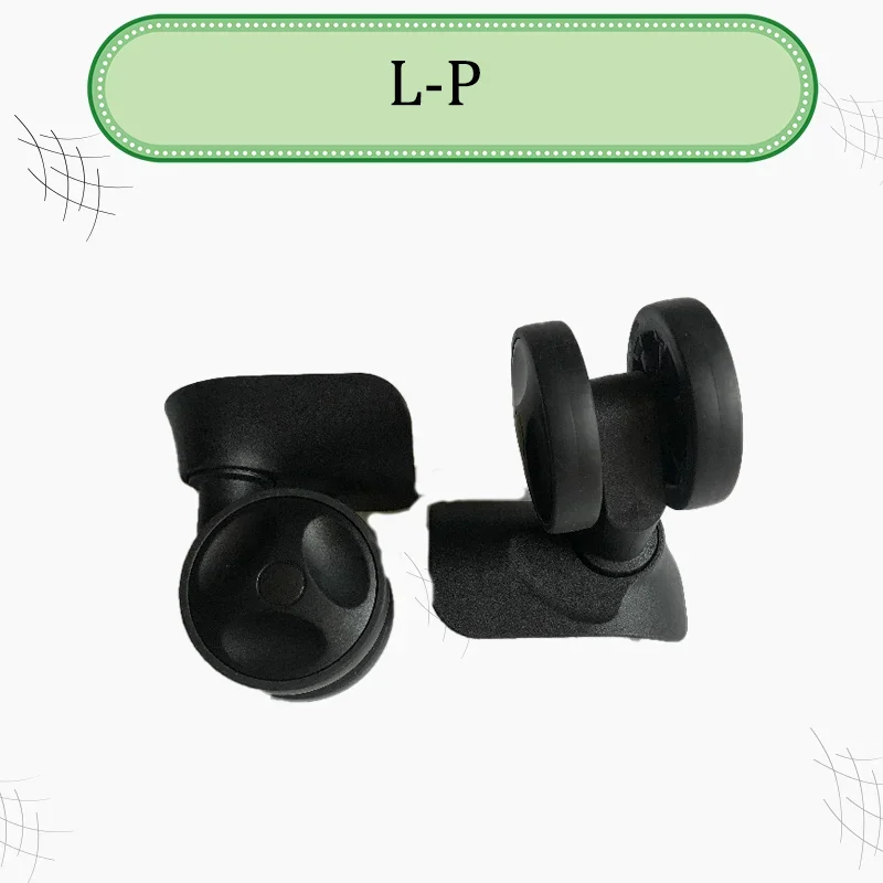 FOR HONG YING L-P Luggage Wheel Accessories Super Silent Wheels Abrasion Resistant and Non-Slip Adaptable to Most Luggage