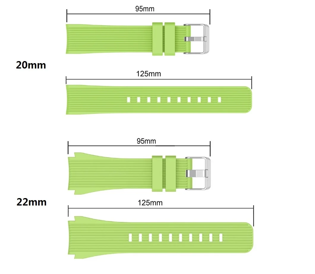 Силиконовый ремешок для Garmin Forerunner 265 255 245 245M 645 645M 55 158 165 Music