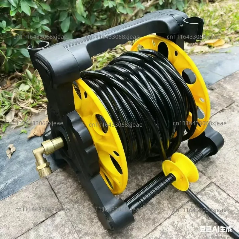 Car Washing Machine, High Pressure Water Pipe Reel, Storage Rack, Automatic Pipe Discharge, Steel Wire Explosion-proof  Cleaning
