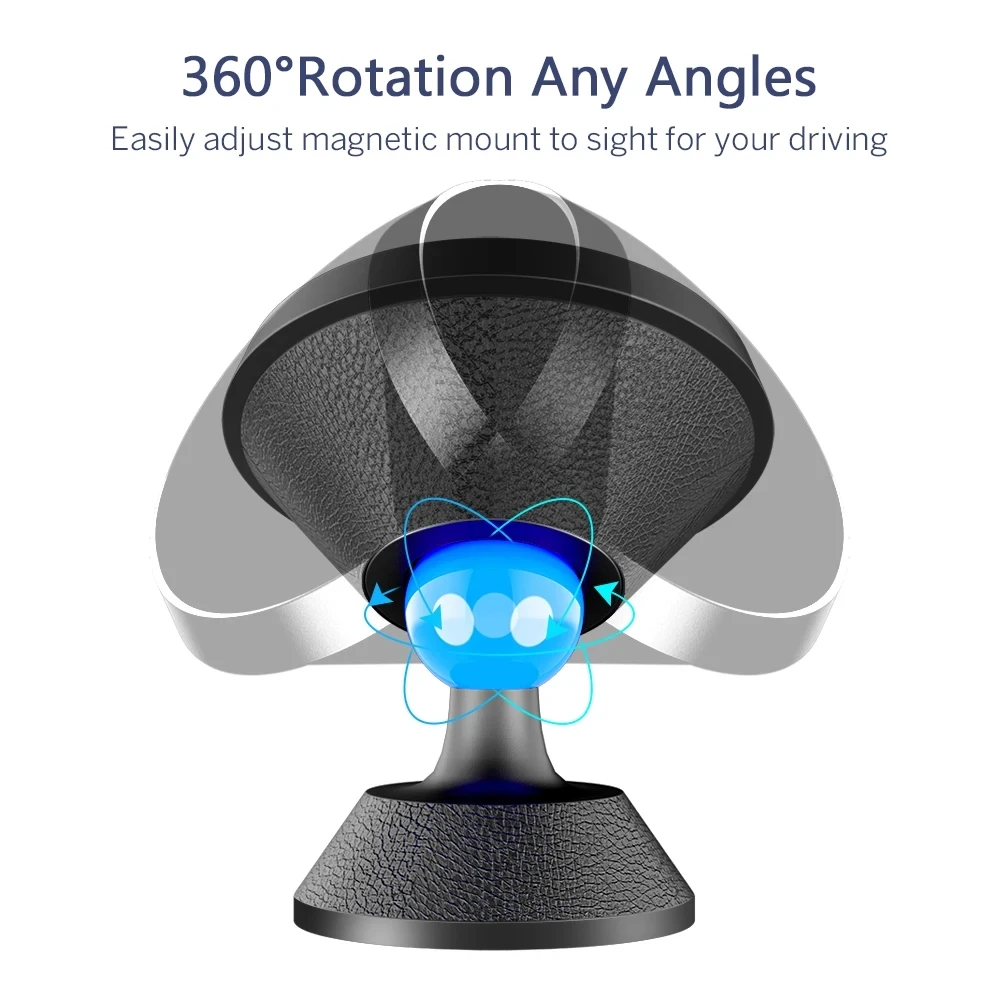 Universal Magnetic Car Phone Holder Magnet Phone Mount For iPhone 17 16 Samsung in Car Mobile Cell Phone Holder Stand Smartphone