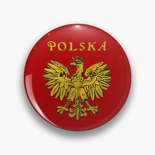 Poland cute pins Broches customized custom Gifts Collar Clothes Metal pins Badge Lapel