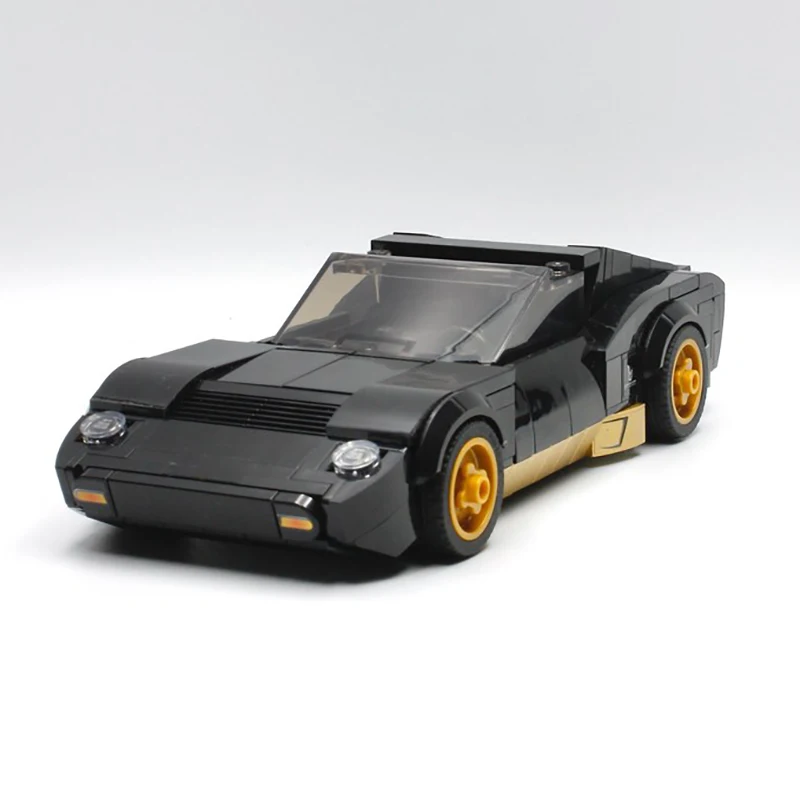 

Новинка 2025 года, классическая модель автомобиля MOC Speed Champion, гоночная детская игрушка, подарок, технология, строительные блоки